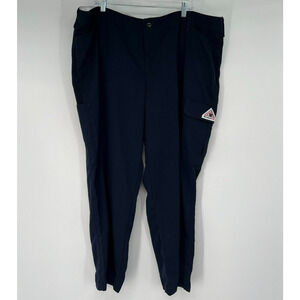 NWOT Bulwark FR Cooltouch 2 Cargo Pants Womens Sz 24 Navy Blue PMU3NV